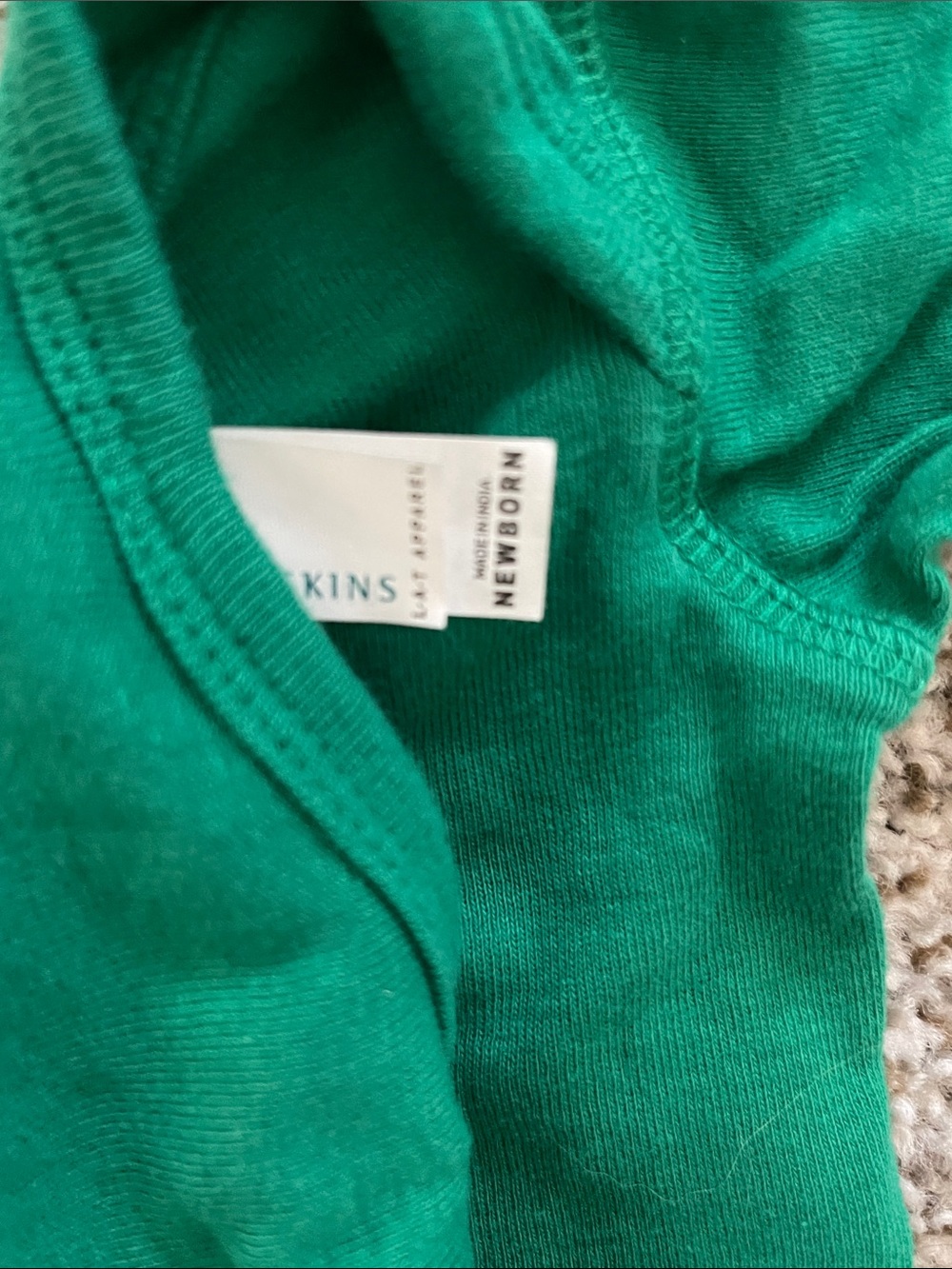 Philadelphia Eagles Newborn Bodysuit - Picture 3 of 3